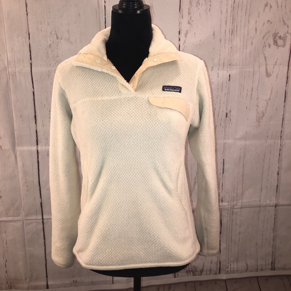 Patagonia Fleece Quarter Zip Cream
